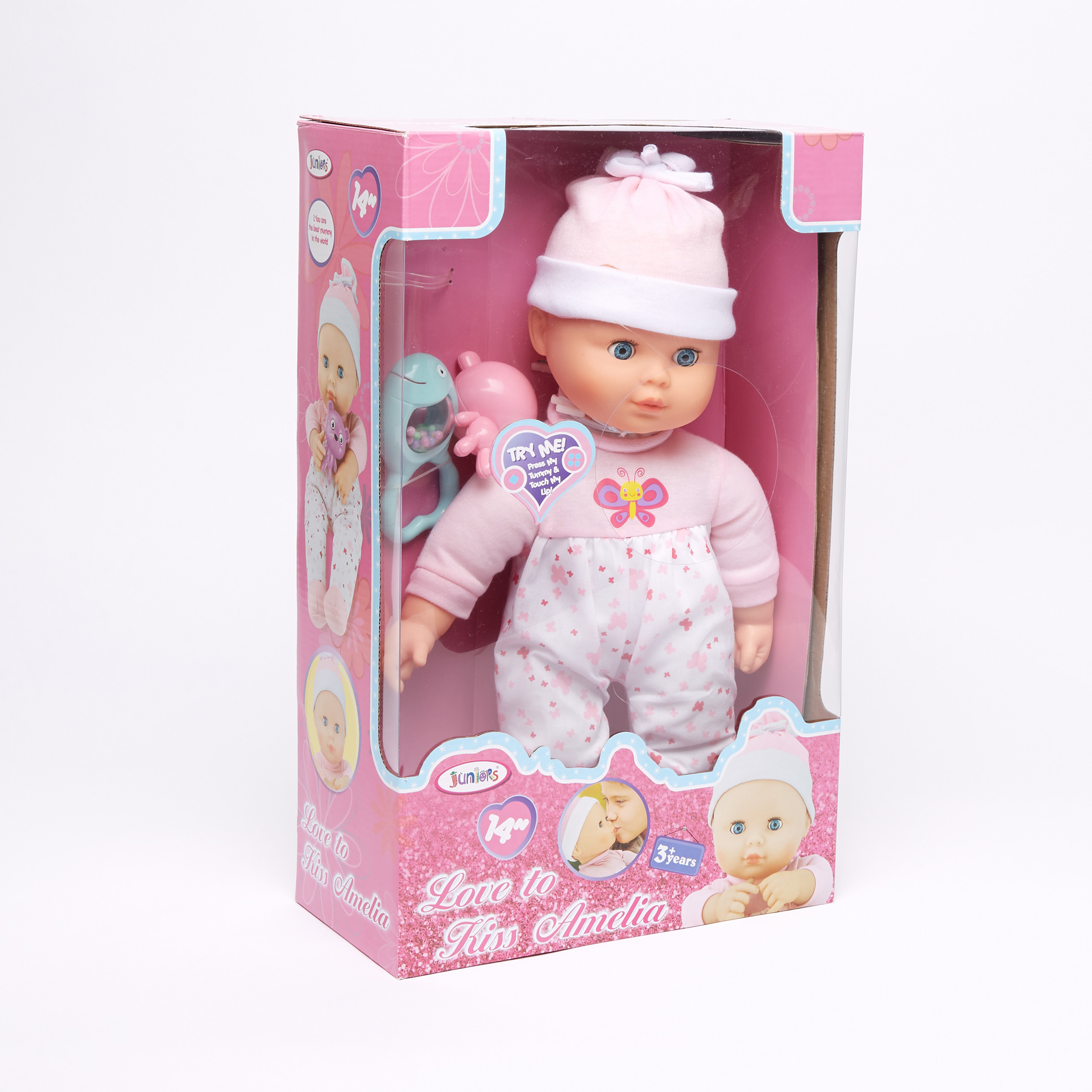 دمية لاف تو كيس أميليا من جونيورز-toys-dollsandplaysets-dollplaysets-image-1