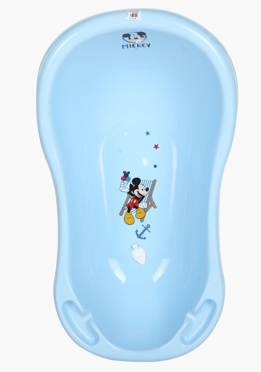 Keeper Mickey Mouse Baby Bath Tub with Plug-Bathtubs and Accessories-image-2