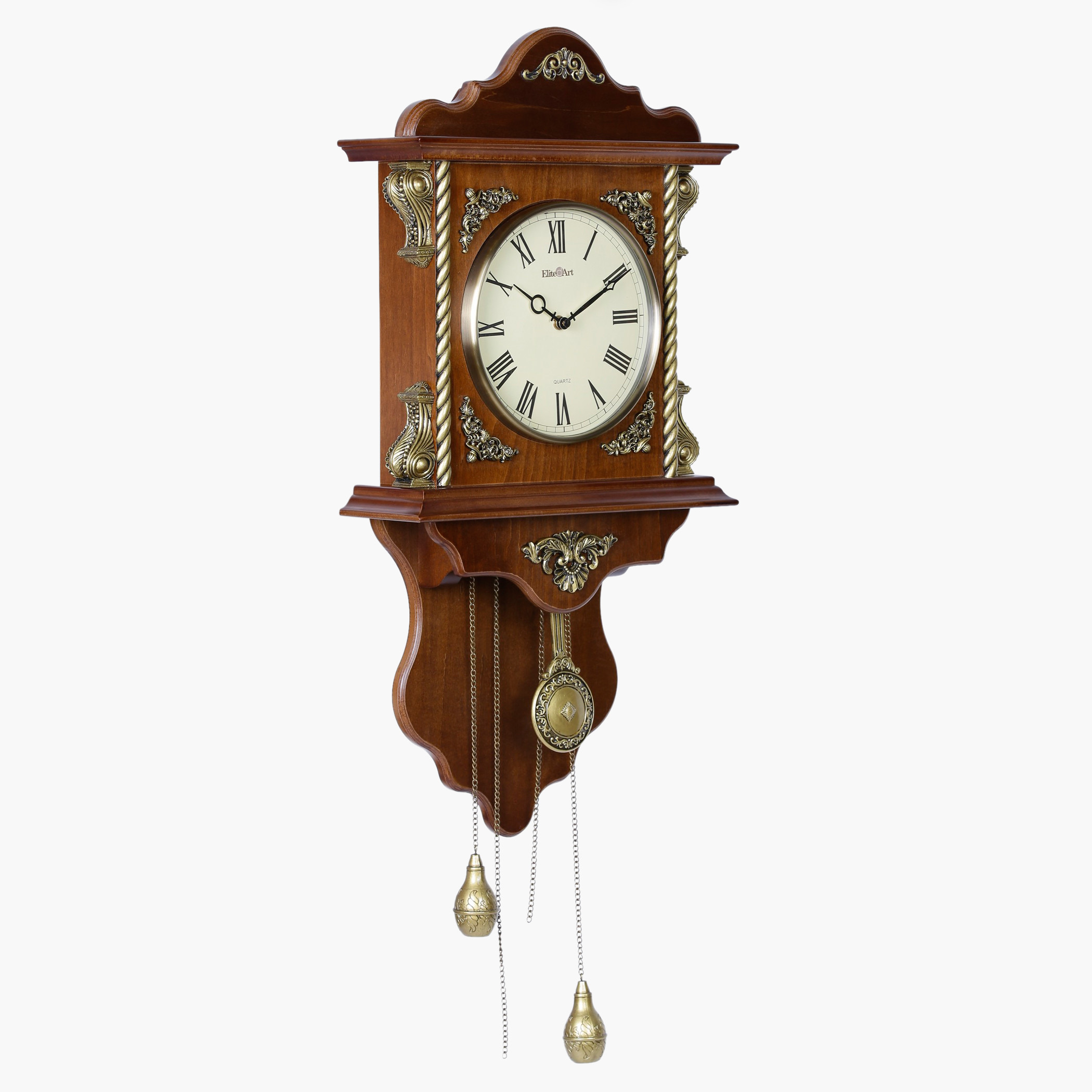 Elite d'Art Pendulum Wall Clock-household-walldecorandmirrors-clocks-image-2