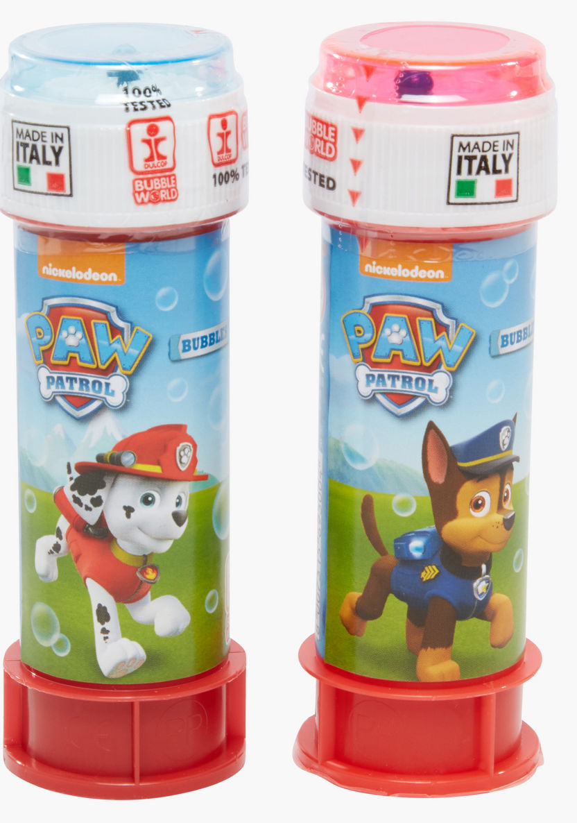 Paw Patrol Printed Bubbles Blister - Set of 2-Gifts-image-0