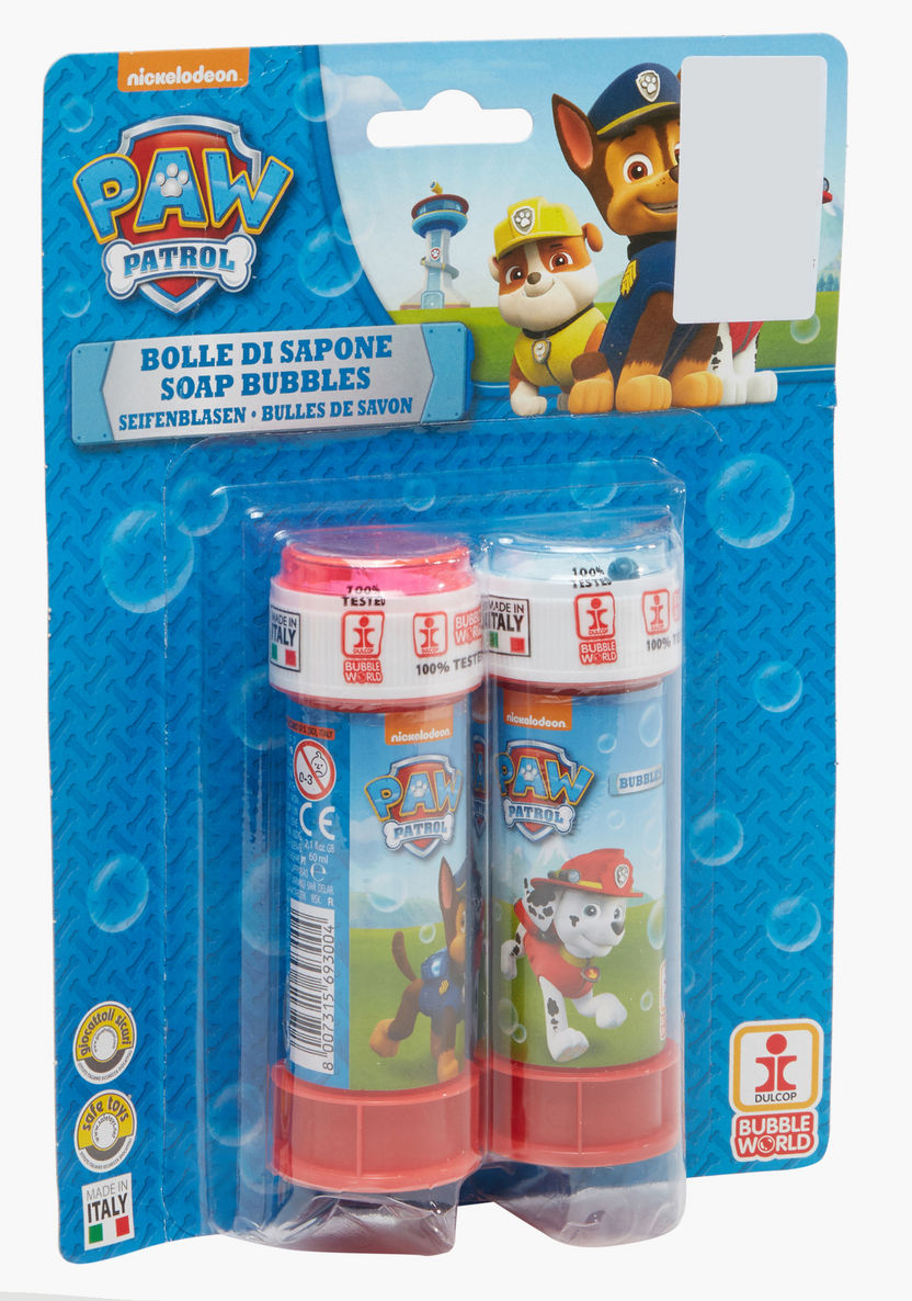 Paw Patrol Printed Bubbles Blister - Set of 2-Gifts-image-2