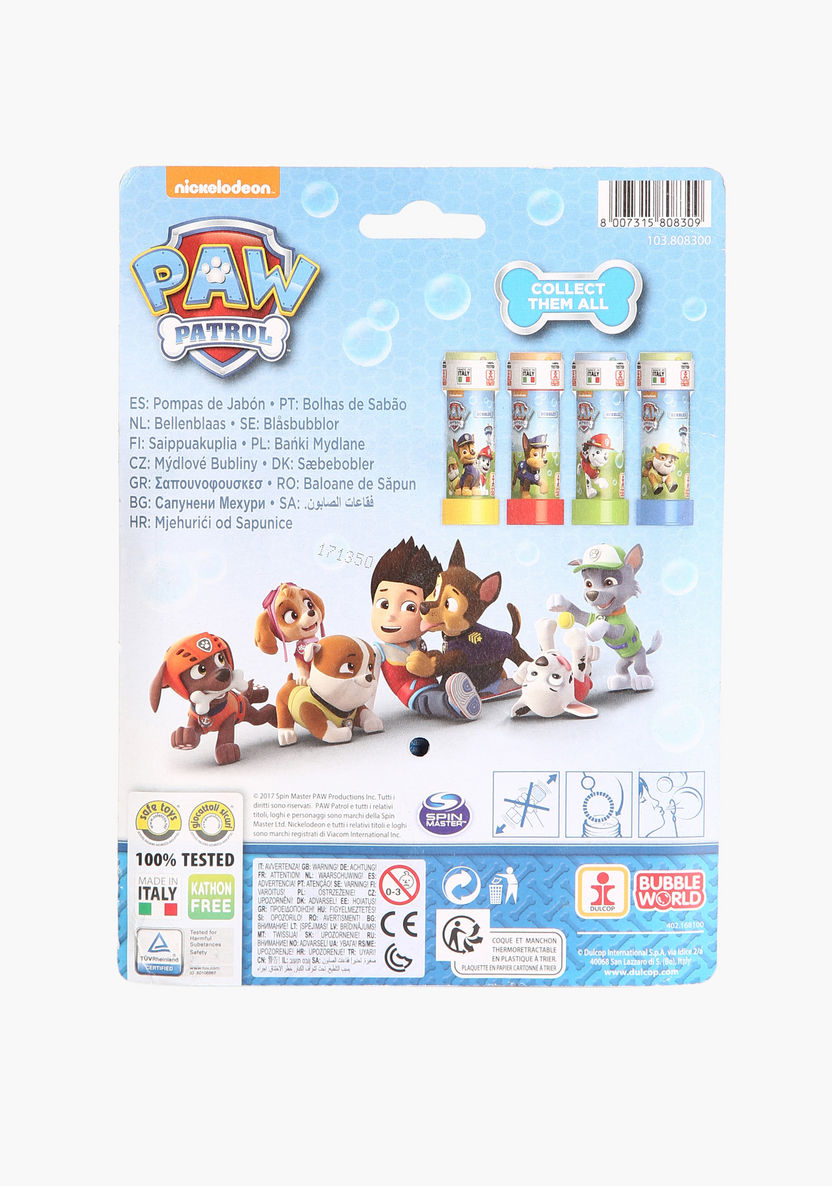 Paw Patrol Soap Bubble Toy - Set of 3-Gifts-image-1