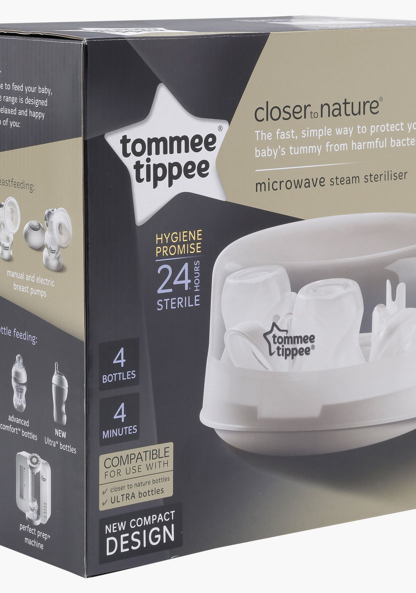 Tommee Tippee Close to Nature Bottle Steriliser-Sterilizers and Warmers-image-3