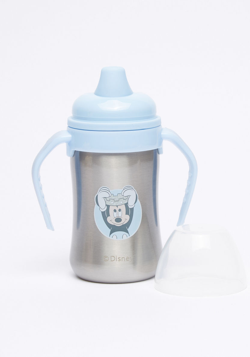 Mickey Mouse Printed Sippy Cup with Handle-Mealtime Essentials-image-0