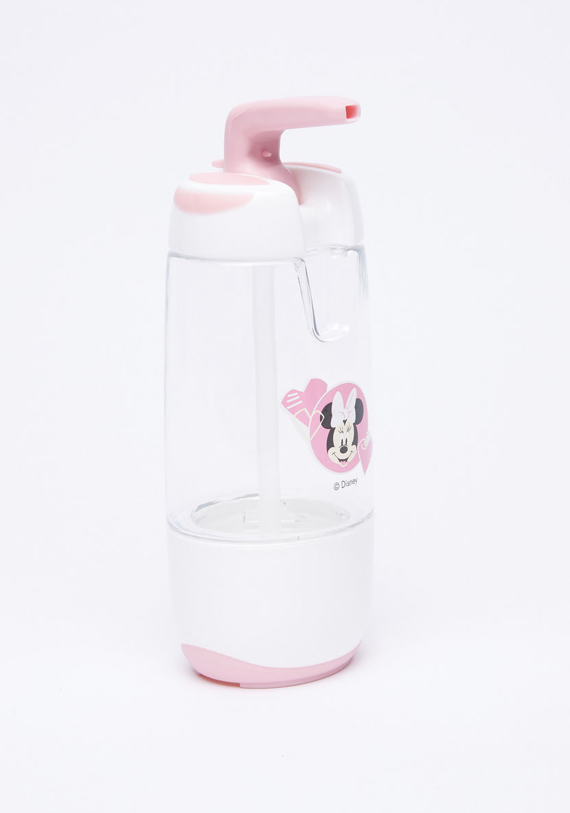 Minnie Mouse Printed Snack-n-Sip Water Bottle-Mealtime Essentials-image-1