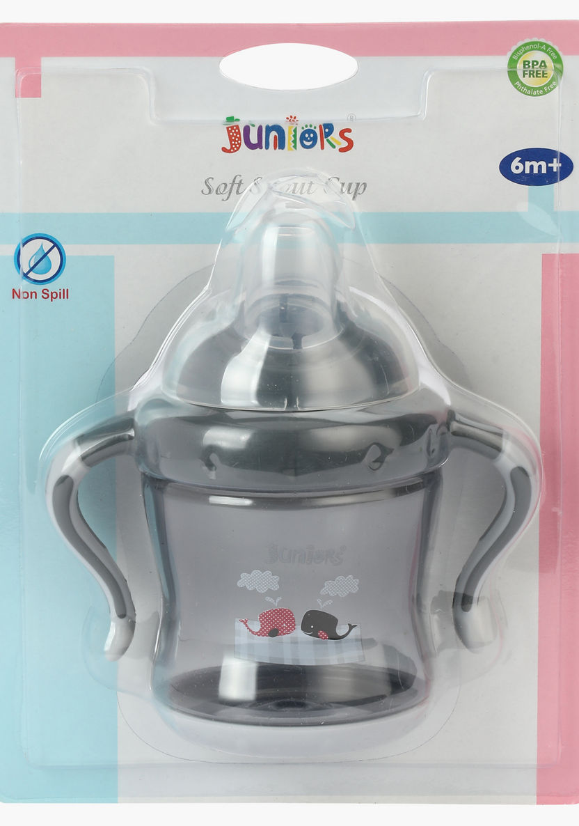 Juniors Soft Spout Cup with Handle-Bottles and Teats-image-0