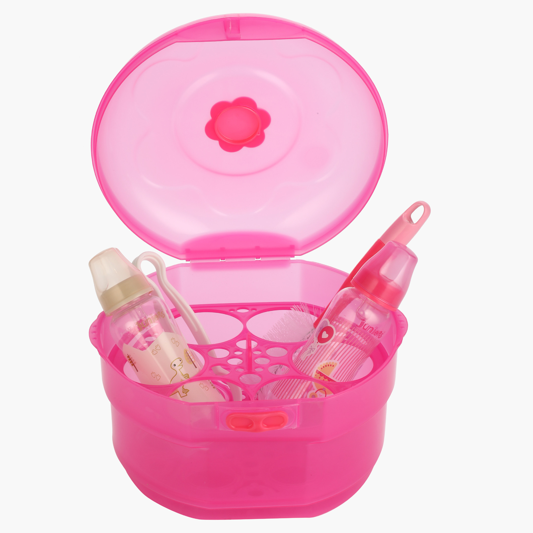 Juniors Microwave Sterilizer Set-baby-feeding-sterilizersandwarmers-image-1