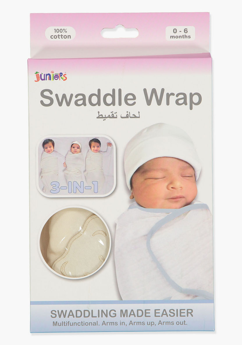 Juniors Embroidered Swaddle Wrap-Swaddles and Sleeping Bags-image-1