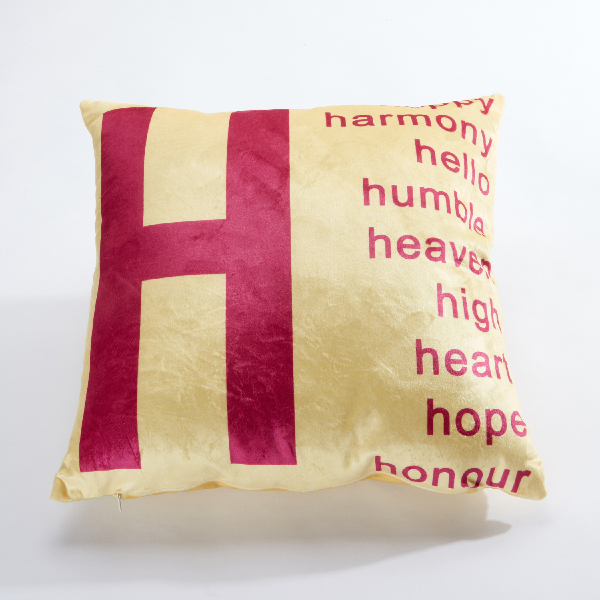 Initial throw hot sale pillow