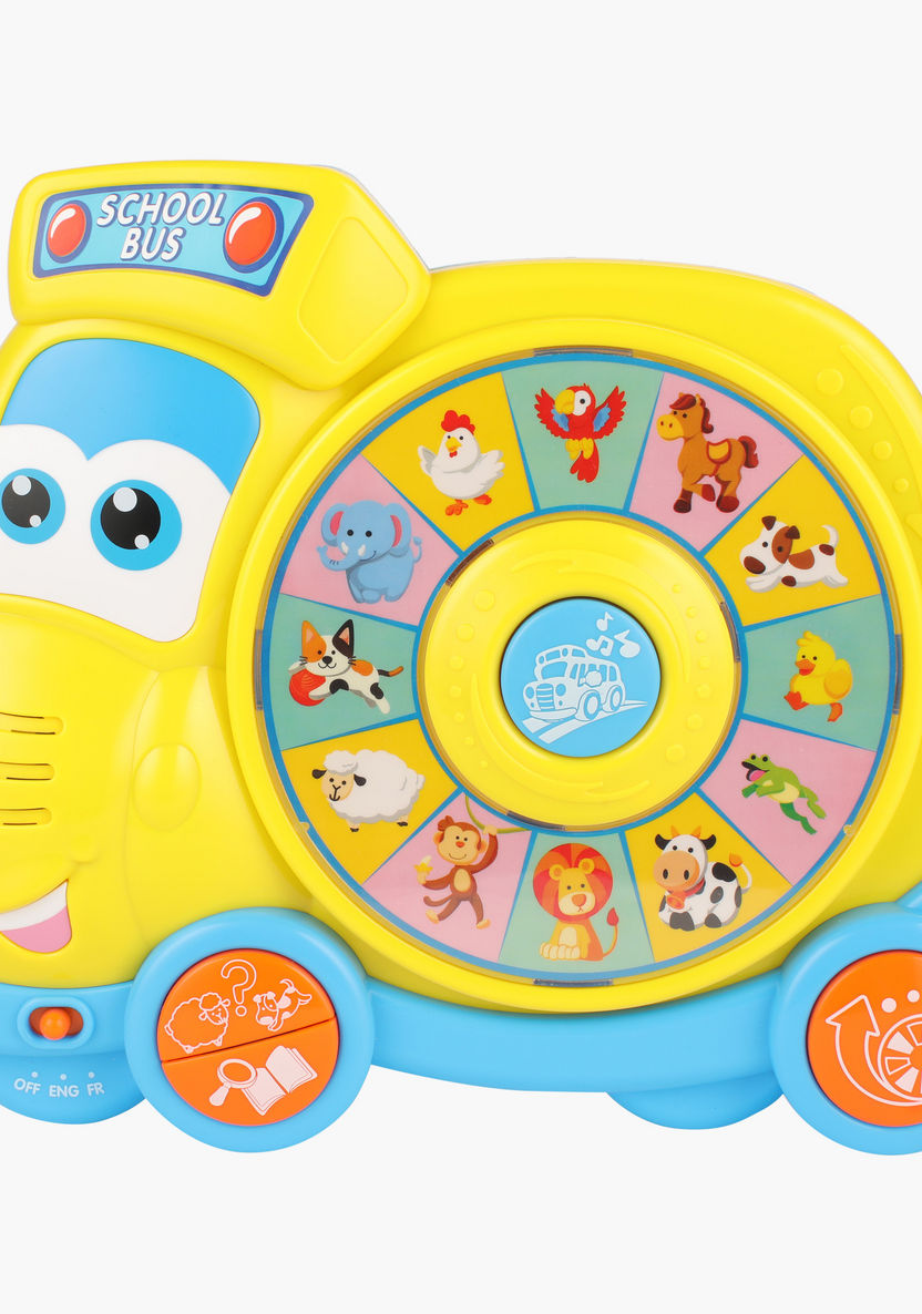 The Happy Kid Company Spin n Learn School Bus-Baby and Preschool-image-0