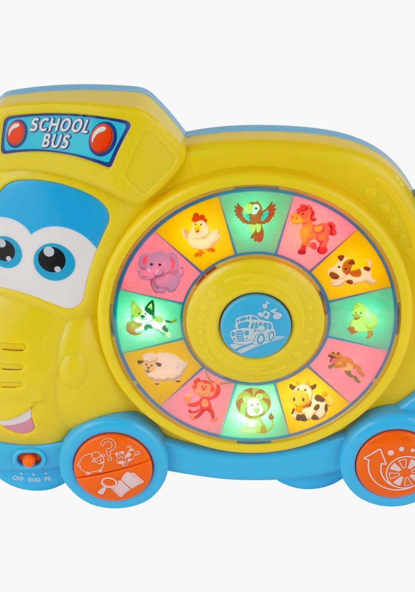 The Happy Kid Company Spin n Learn School Bus-Baby and Preschool-image-3