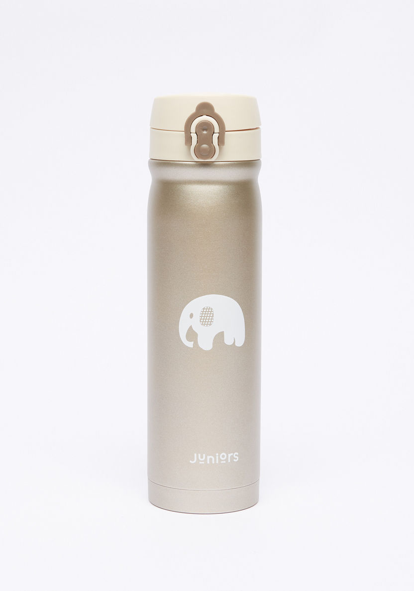 Juniors Elephant Printed Insulated Bottle  - 500 ml-Accessories-image-0