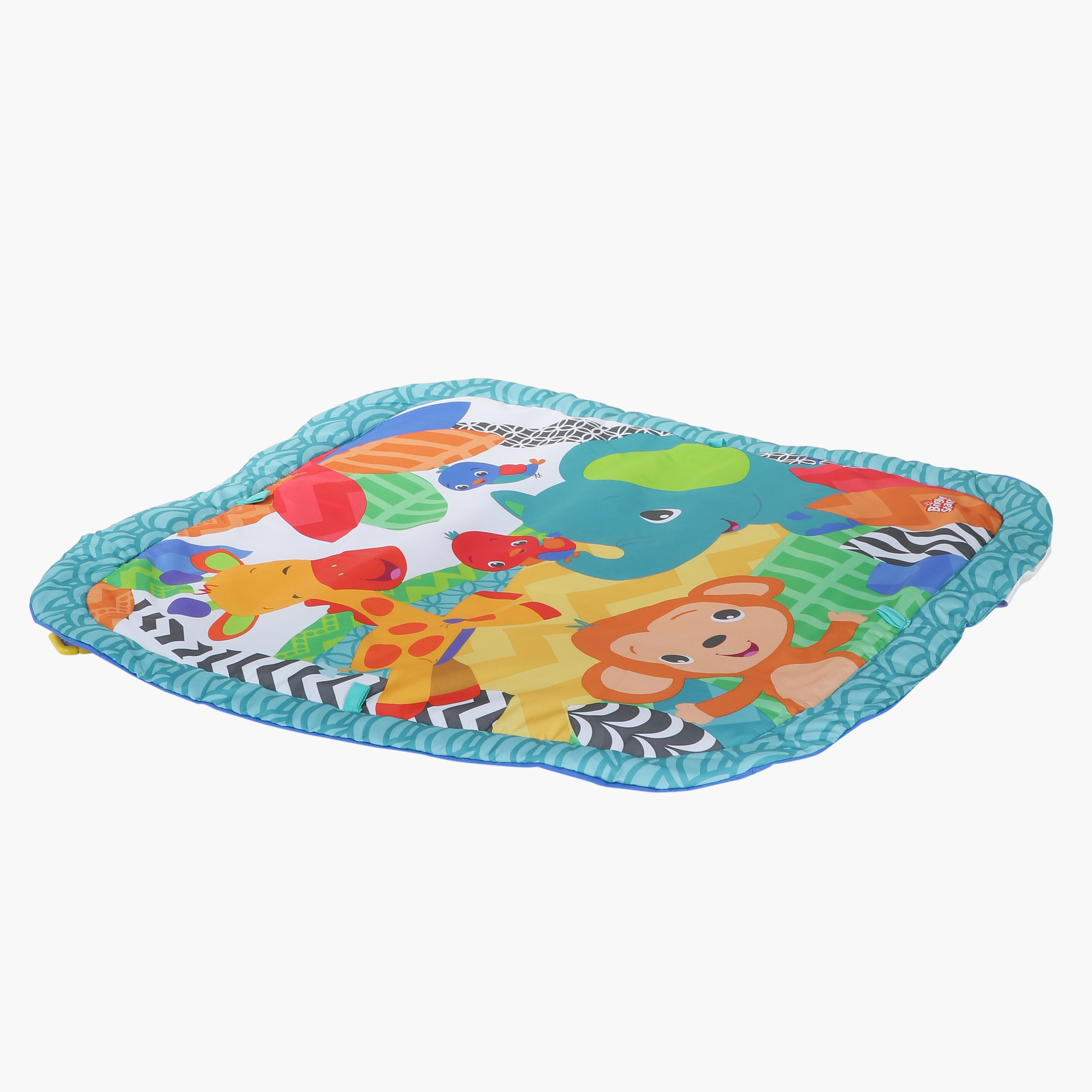 حصيرة لعب أطفال مع حيوانات من برايت ستارز-baby-infantactivity-playpensandplaymats-image-3