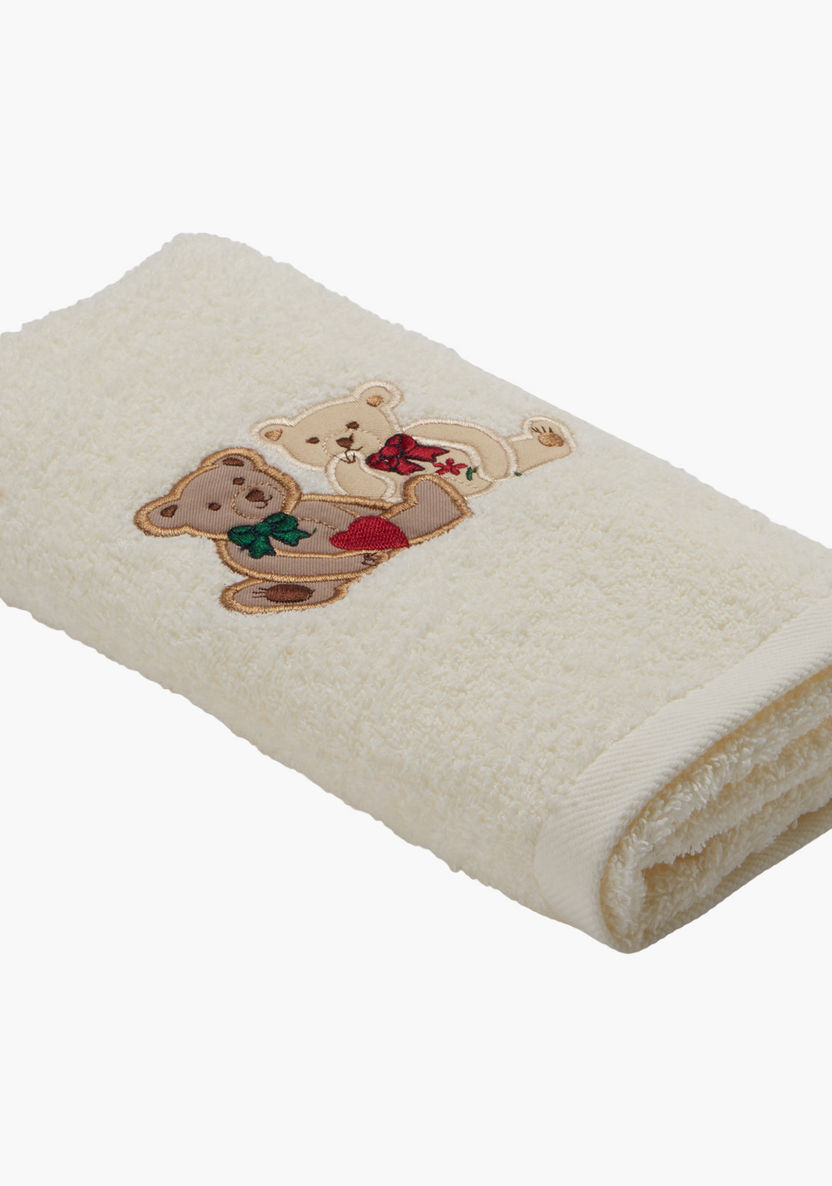 Juniors Applique Detail Towel - 38x76 cms-Towels and Flannels-image-0