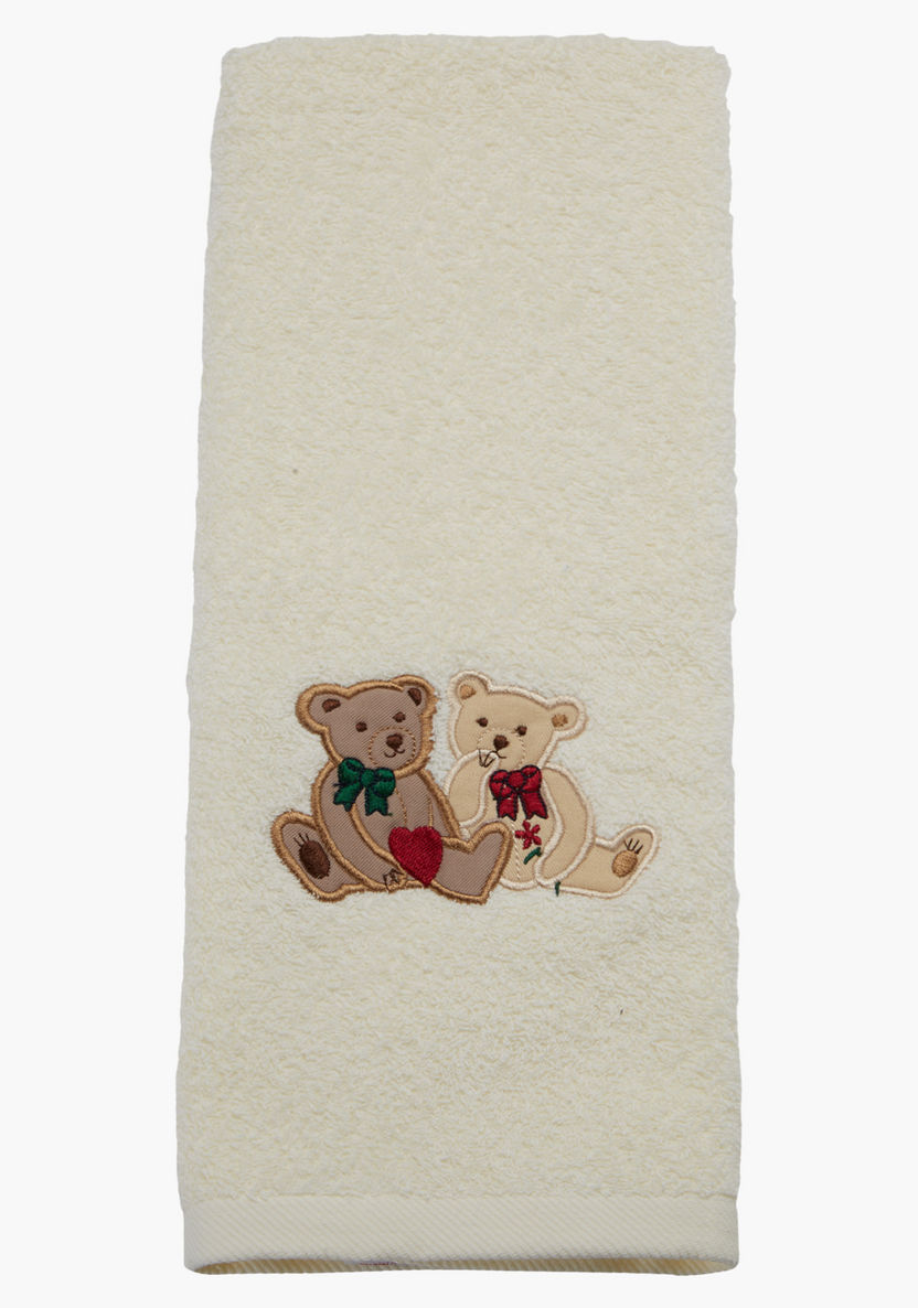 Juniors Applique Detail Towel - 38x76 cms-Towels and Flannels-image-2