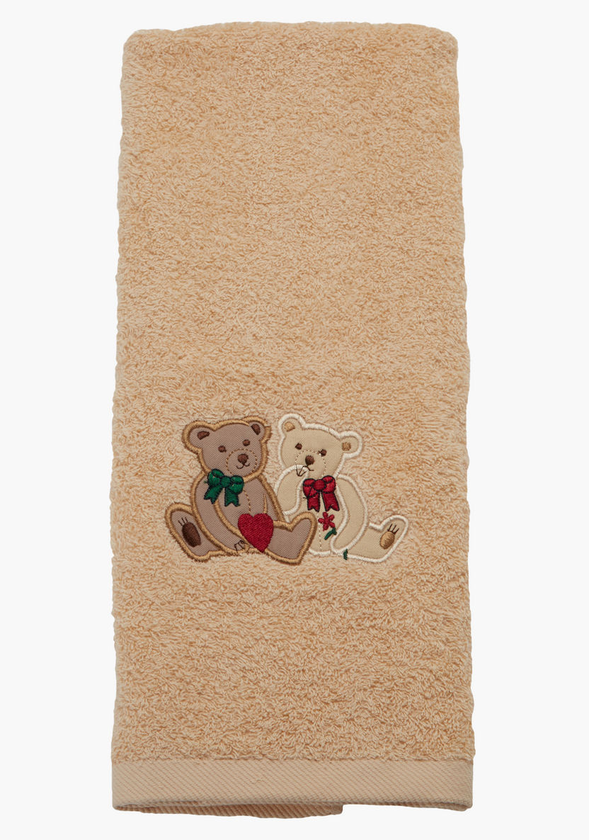 Juniors Applique Detail Towel - 38x76 cms-Towels and Flannels-image-2