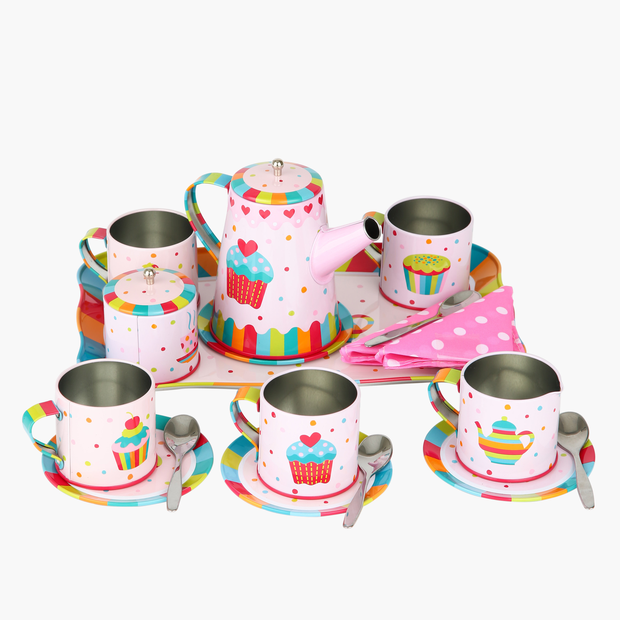 لعبة طقم الشاي 22 قطعة بطبعات شامبيون-toys-roleplay-playfoods-image-1