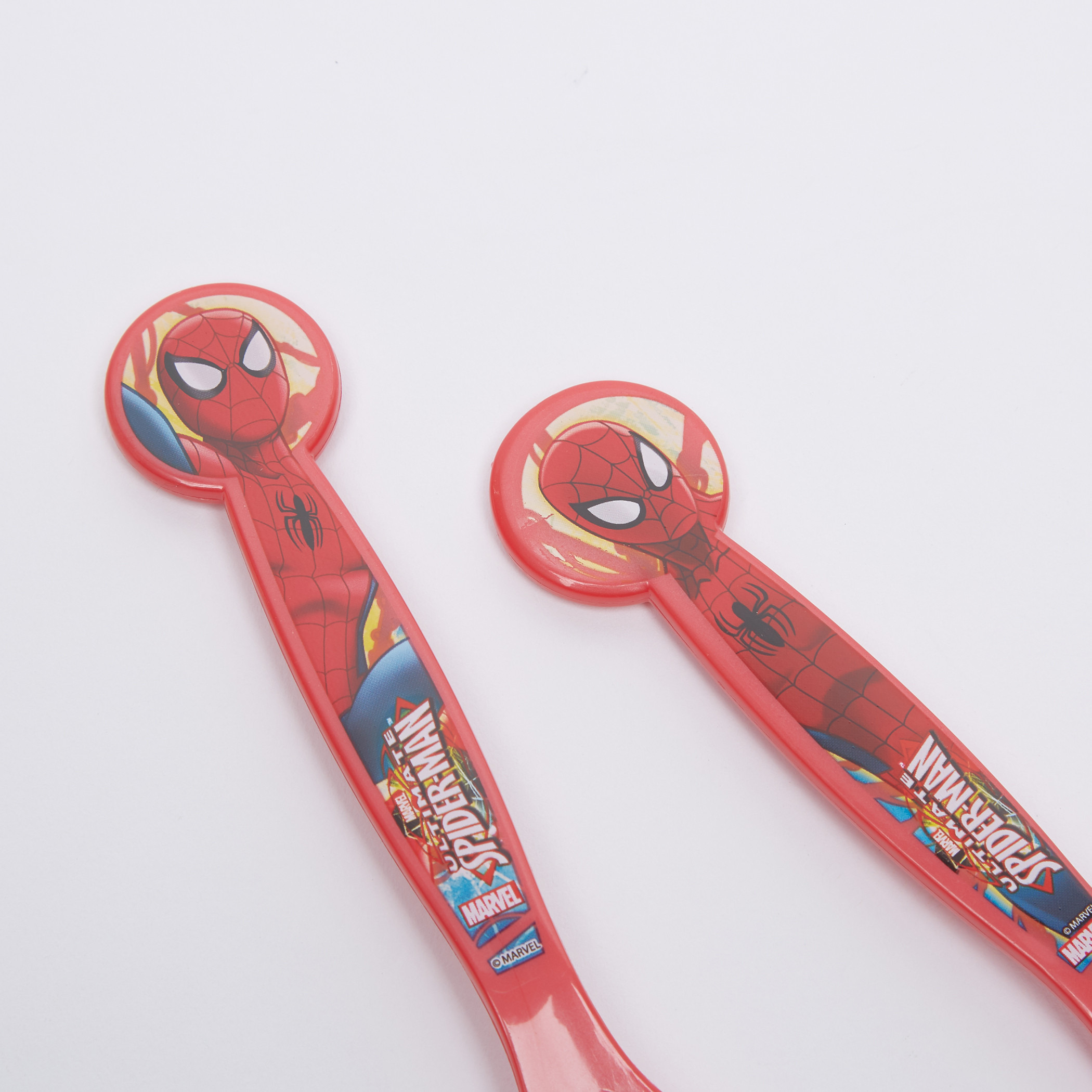 Spider-Man Printed Fork and Spoon Set-baby-feeding-mealtimeessentials-image-3
