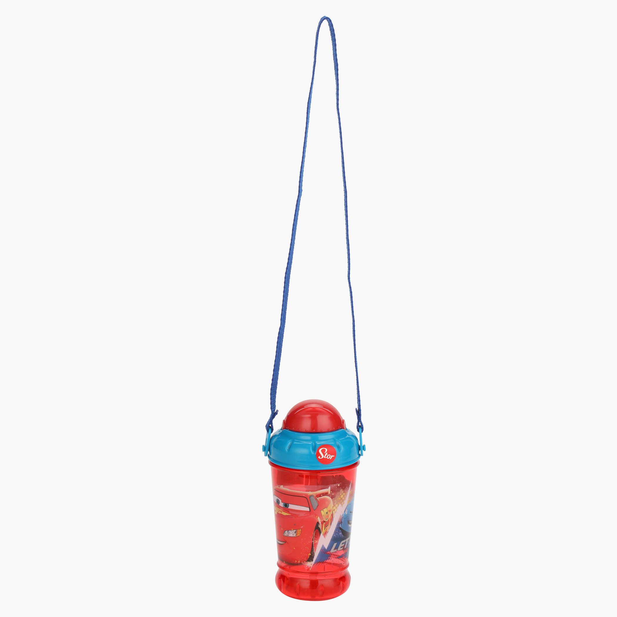 Cars Print Water Bottle-baby-feeding-mealtimeessentials-image-1