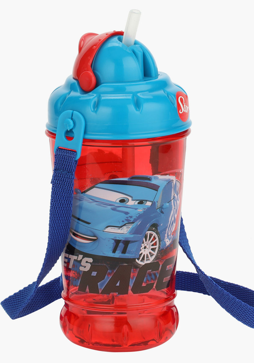 Cars Print Water Bottle-Mealtime Essentials-image-1