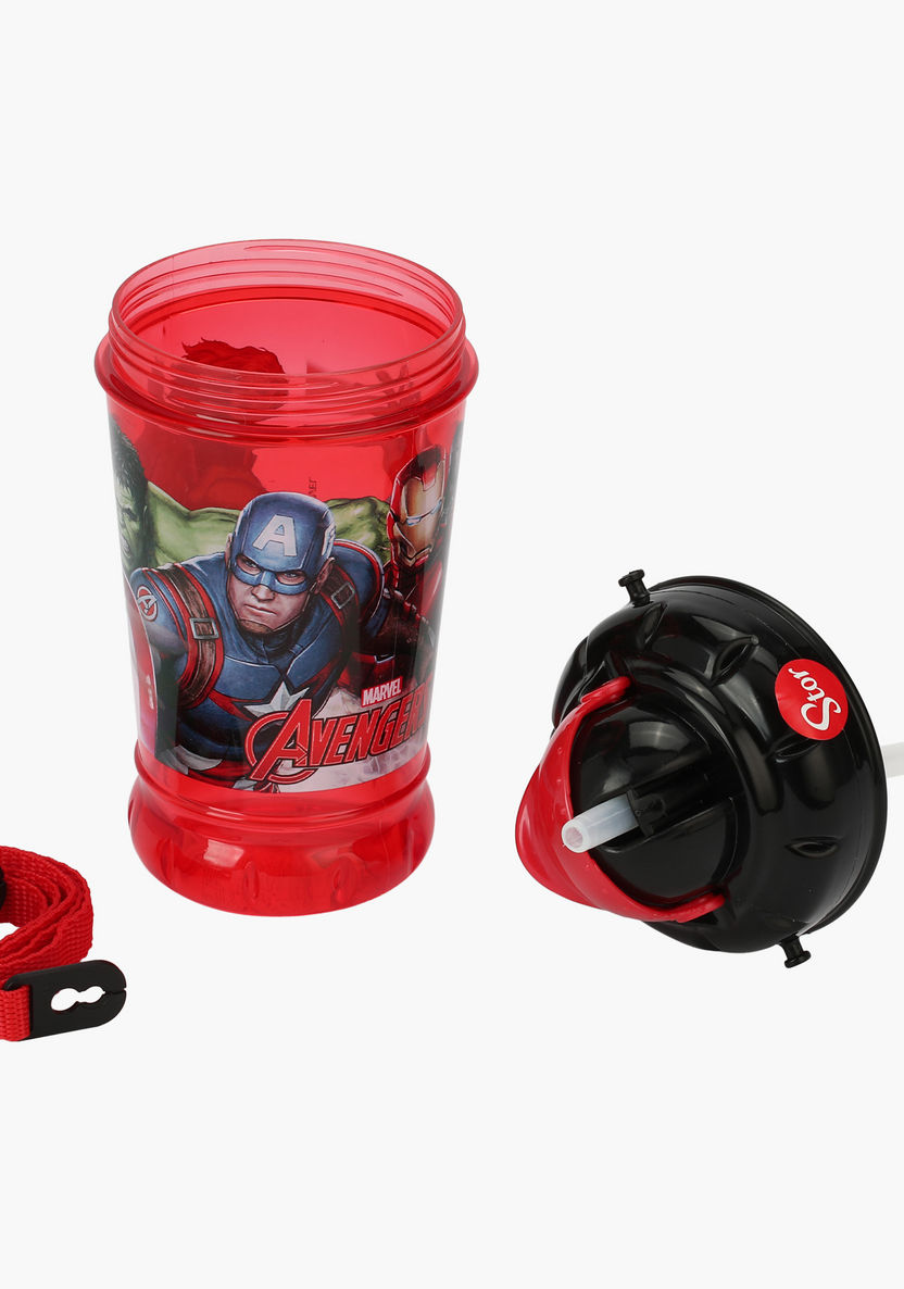 Avengers Print Sipper Water Bottle-Mealtime Essentials-image-1