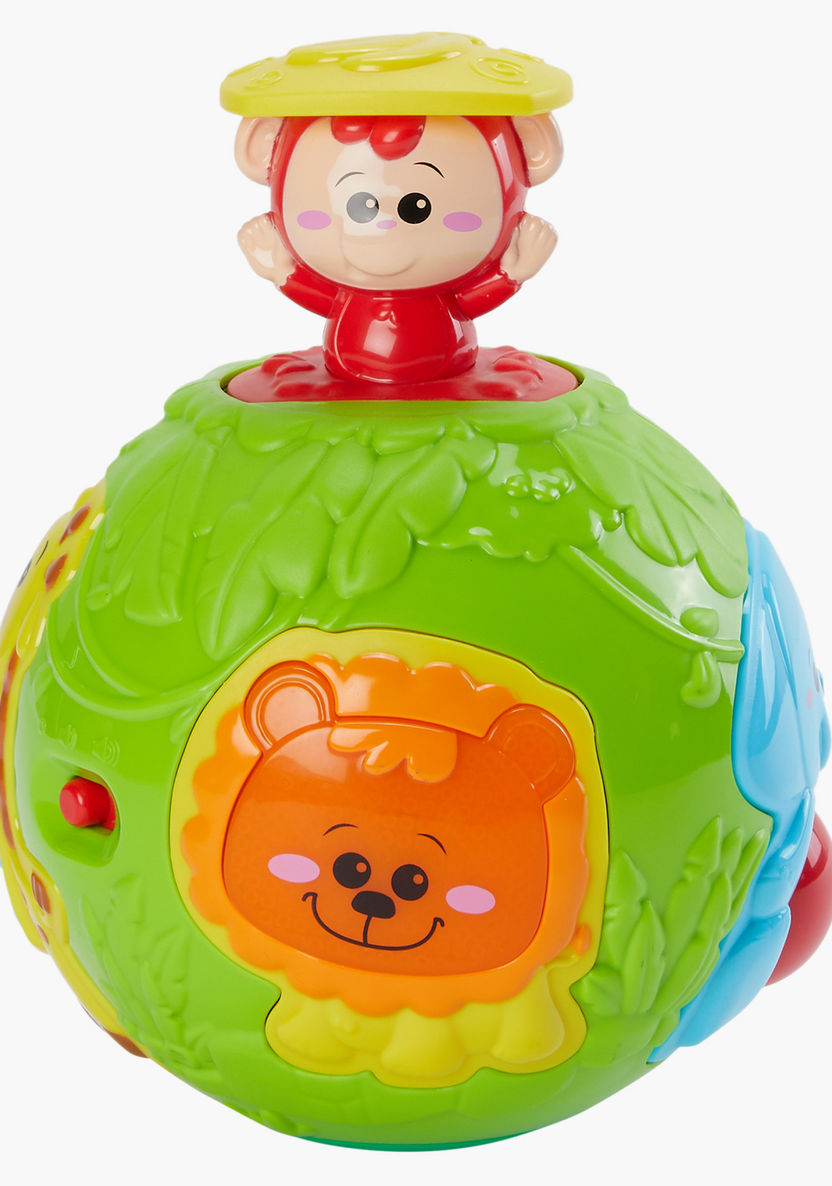 Juniors Roll and Pop Jungle Activity Ball-Outdoor Activity-image-1