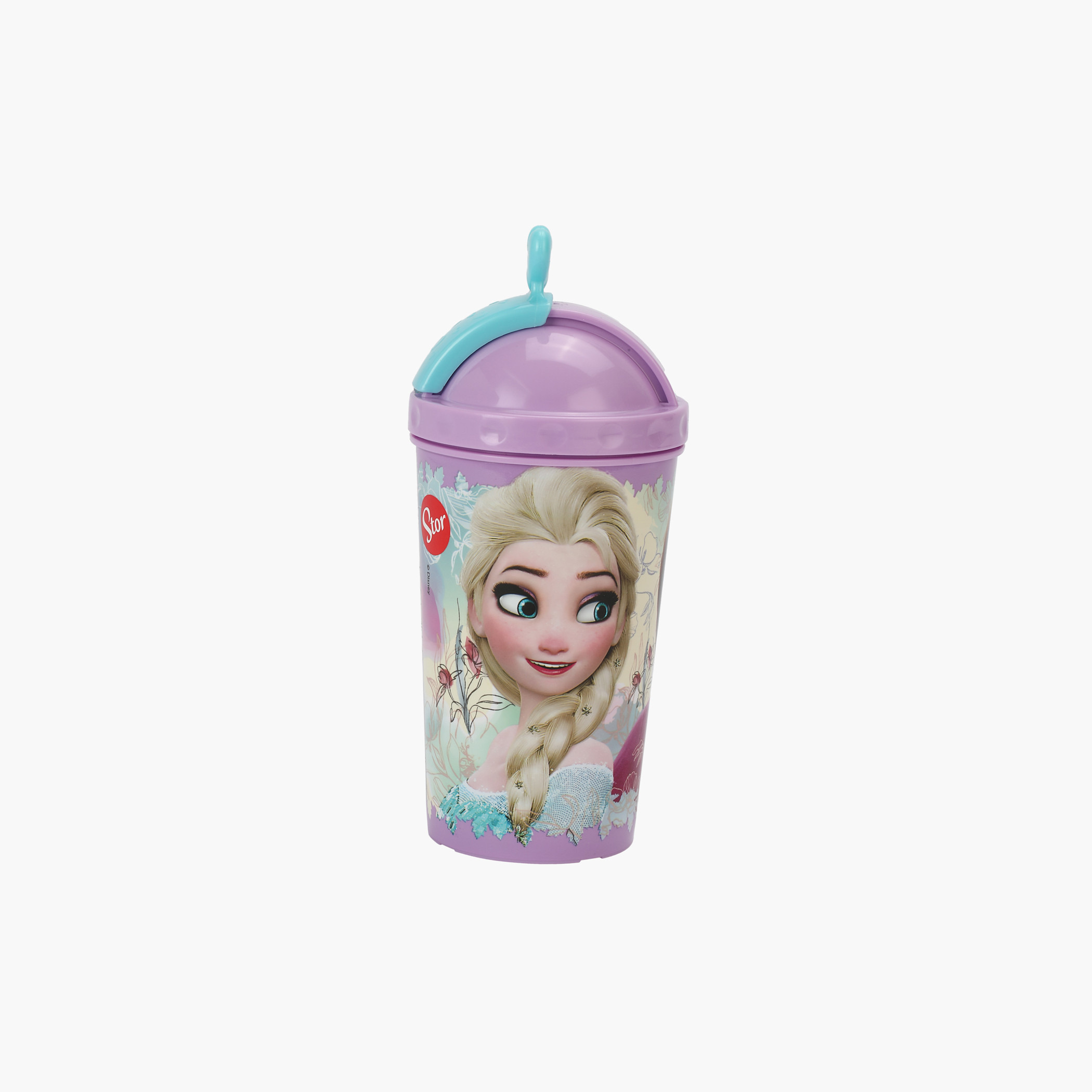 Frozen Print Sipper Water Bottle-baby-feeding-mealtimeessentials-image-1