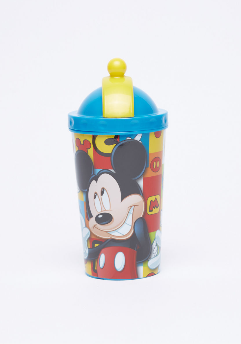 Mickey Mouse Printed Sipper Water Bottle-Mealtime Essentials-image-0