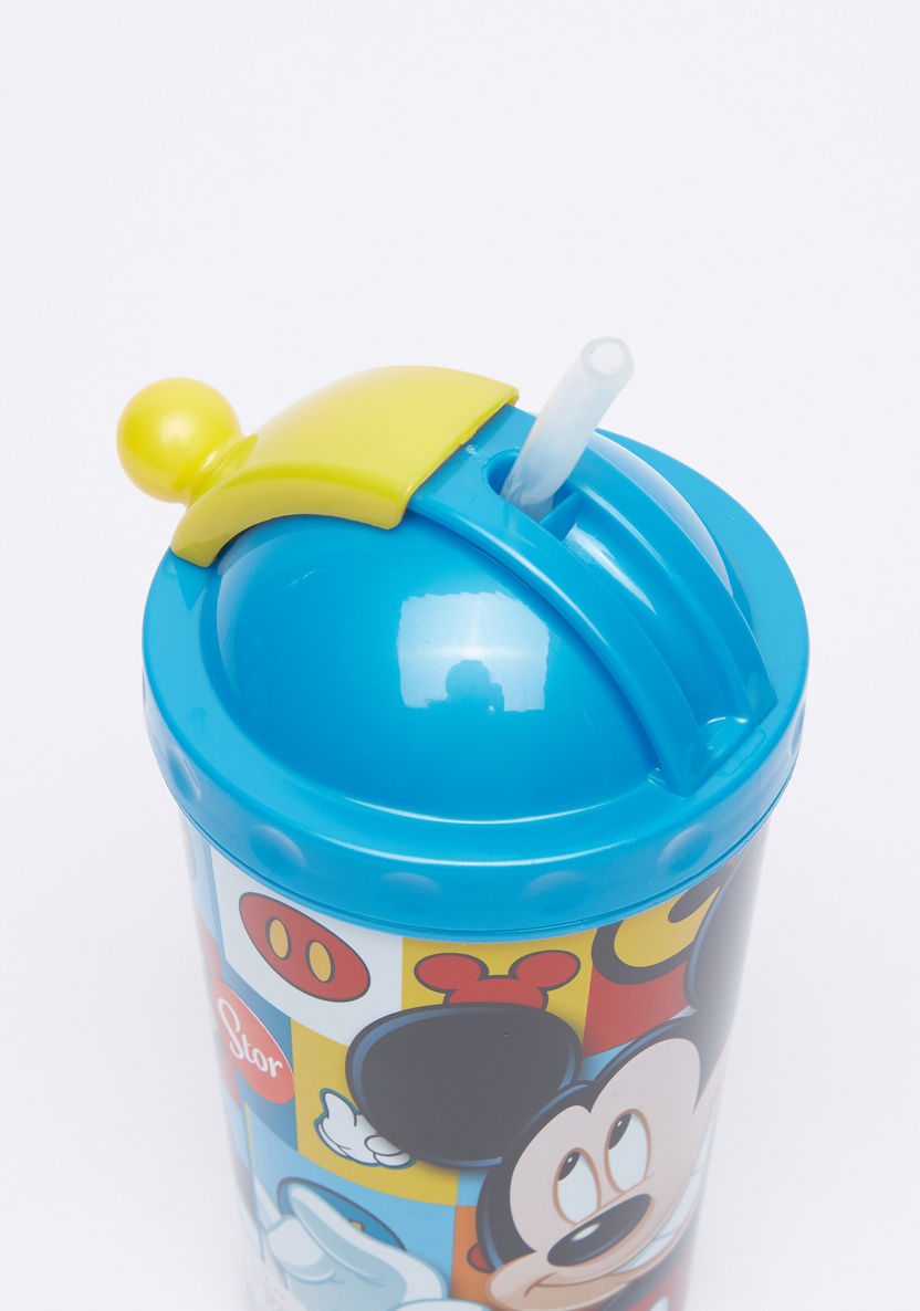Mickey Mouse Printed Sipper Water Bottle-Mealtime Essentials-image-2