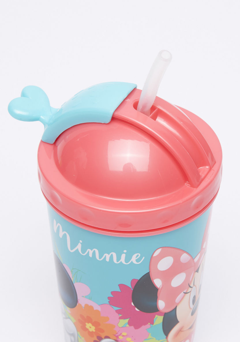 Mickey Mouse and Minnie Mouse Printed Sipper Bottle-Mealtime Essentials-image-2