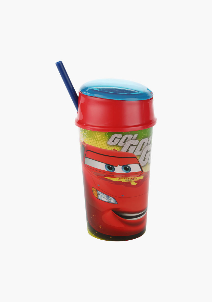 Cars Print Sippy Bottle-Mealtime Essentials-image-0
