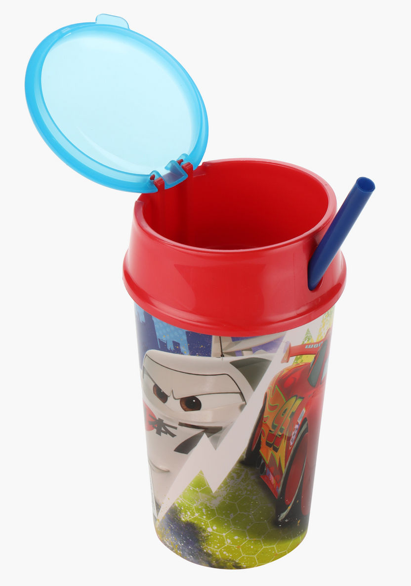 Cars Print Sippy Bottle-Mealtime Essentials-image-1