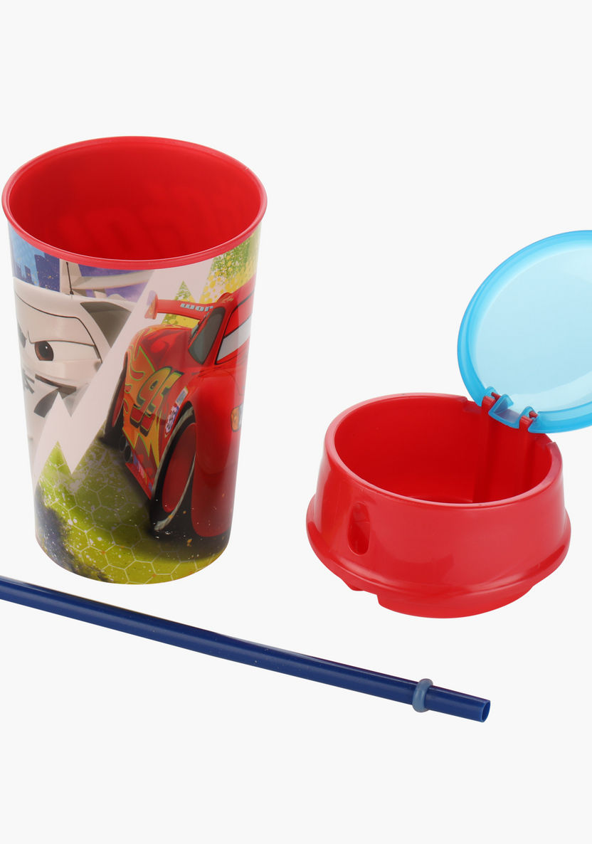 Cars Print Sippy Bottle-Mealtime Essentials-image-2