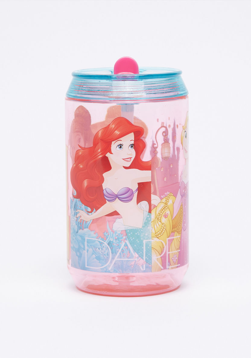 Disney Princess Printed Soda Canteen Bottle - 410 ml-Mealtime Essentials-image-0