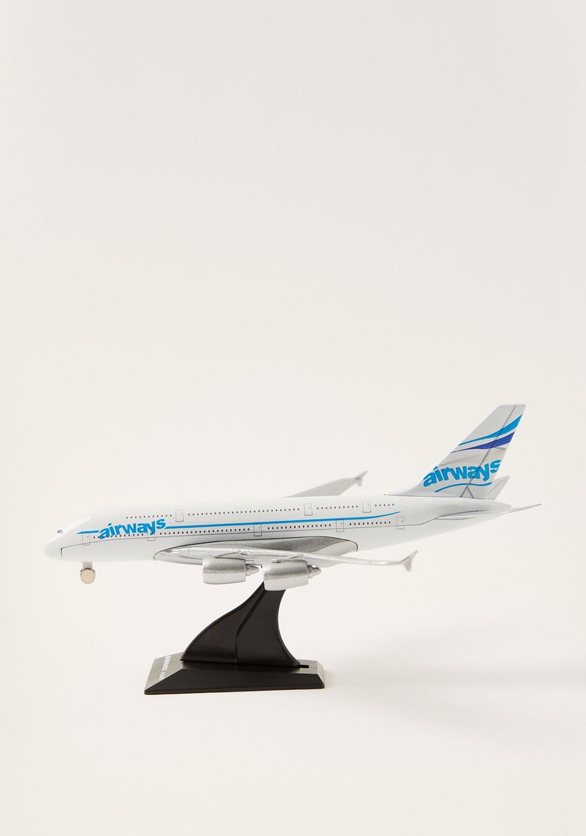 Welly Airbus A380 Toy with Stand-Gifts-image-1