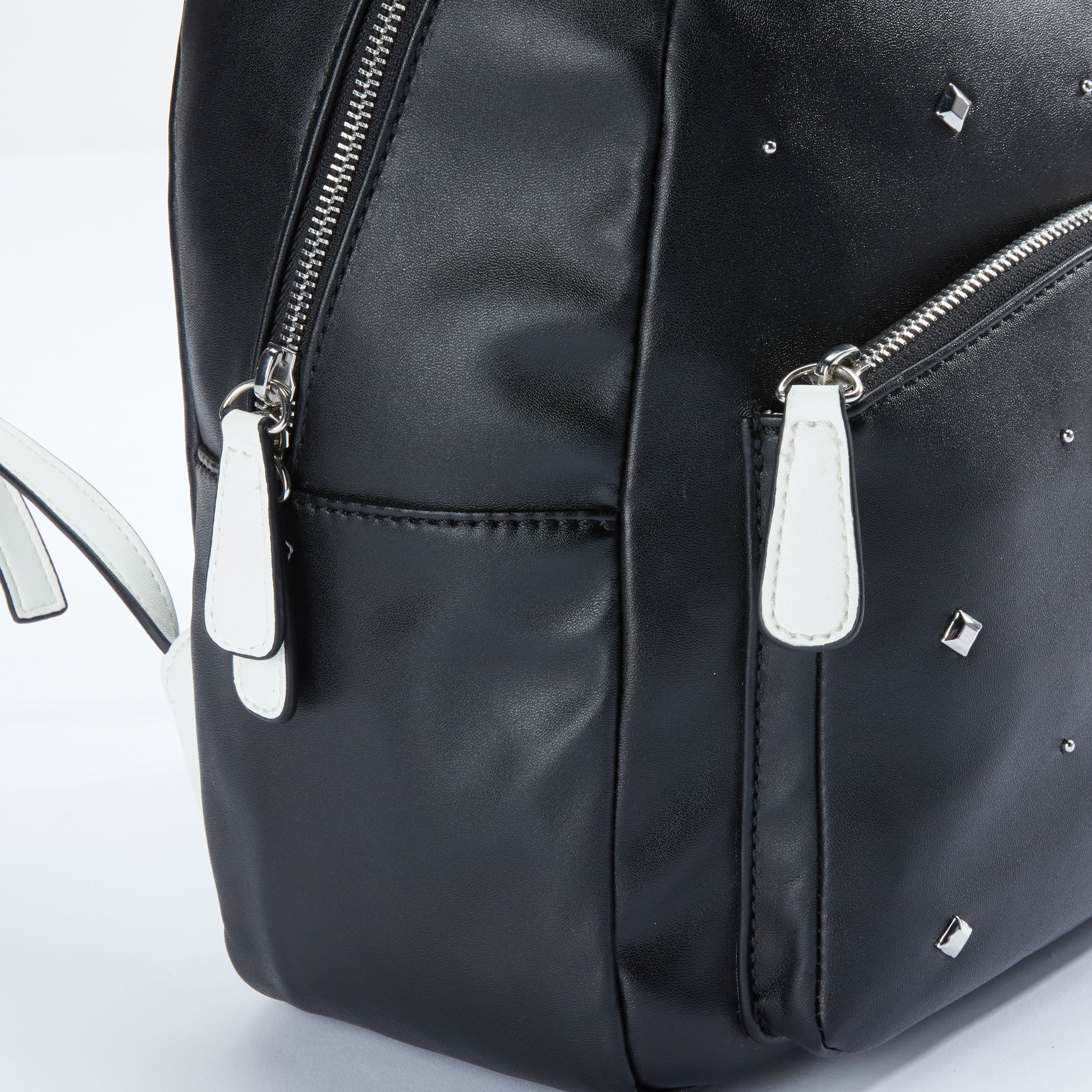 Buy Women s Guess Studded Backpack with Front Pocket and Zip Closure Online Centrepoint Kuwait