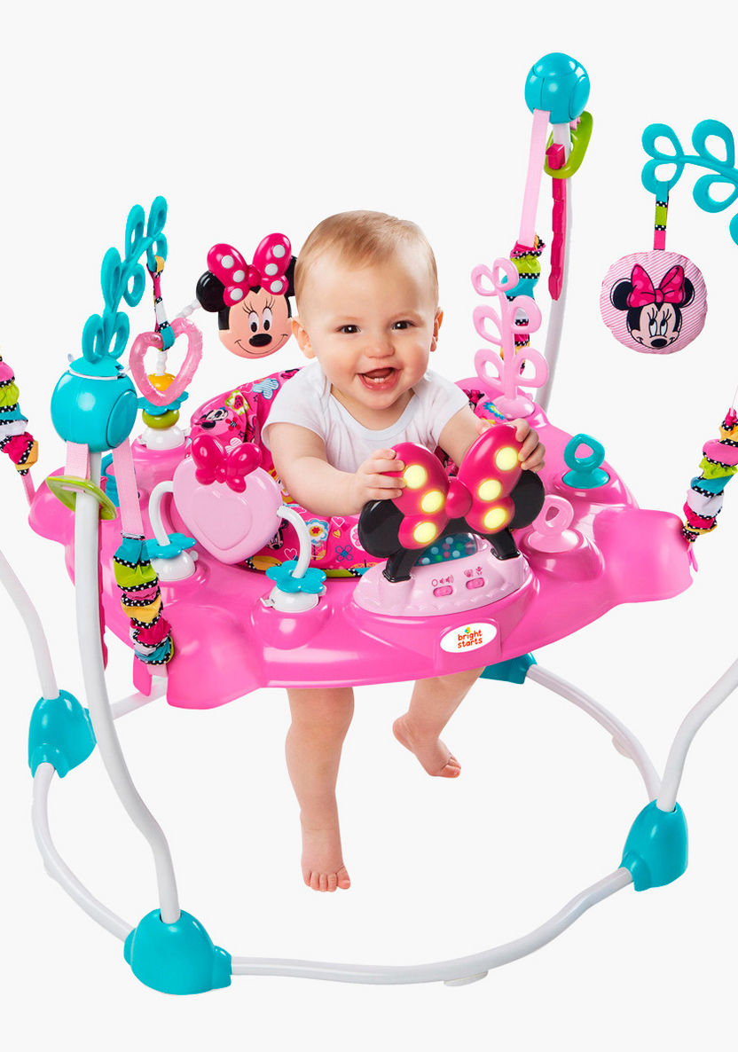 Bright Starts Disney Minnie Mouse Printed Baby Activity Jumper-Infant Activity-image-2