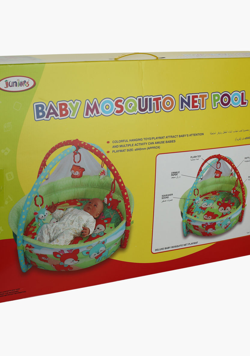 Juniors Baby Mosquito Net with Pool Mat Set-Baby and Preschool-image-4