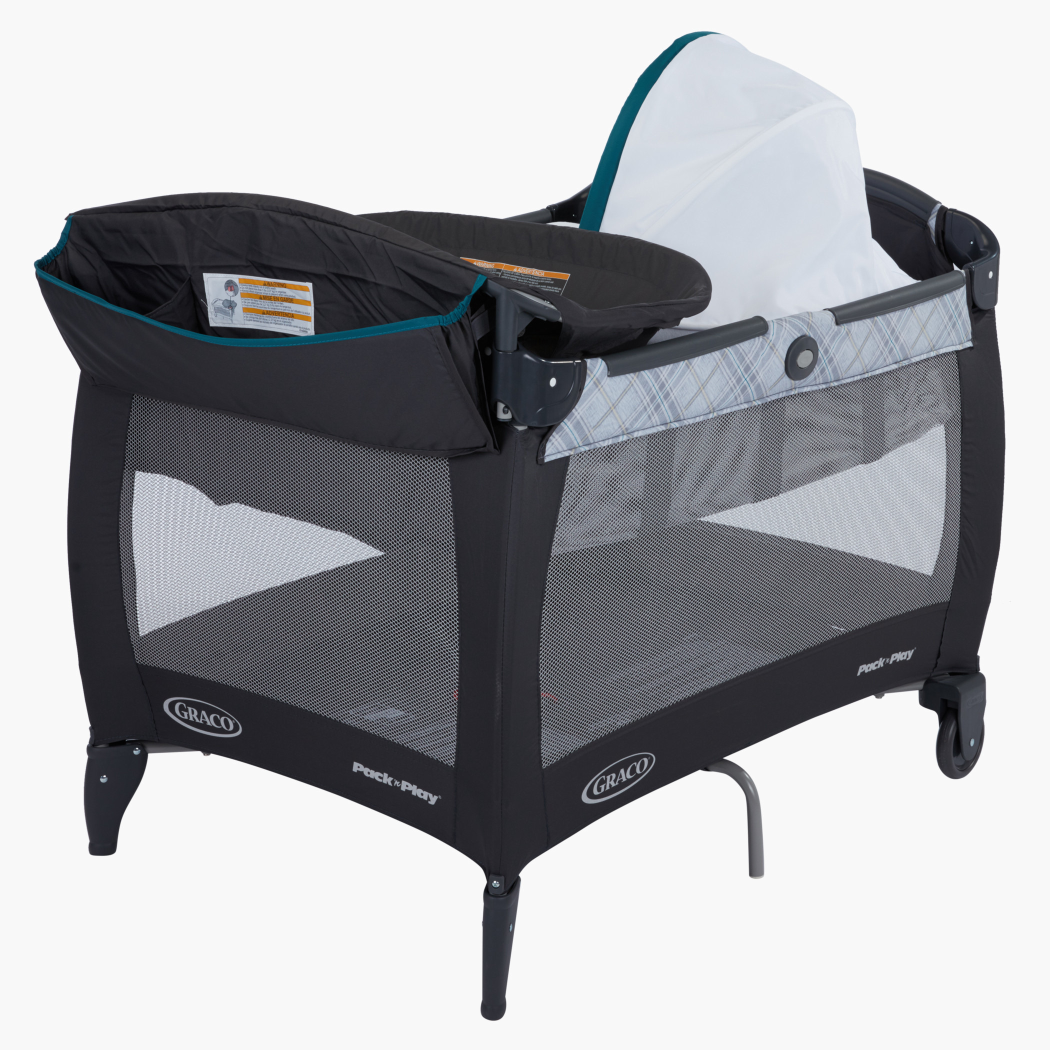 سرير أطفال متنقل من جراكو-baby-nursery-furniture-cribsandbeds-travelcots-image-3
