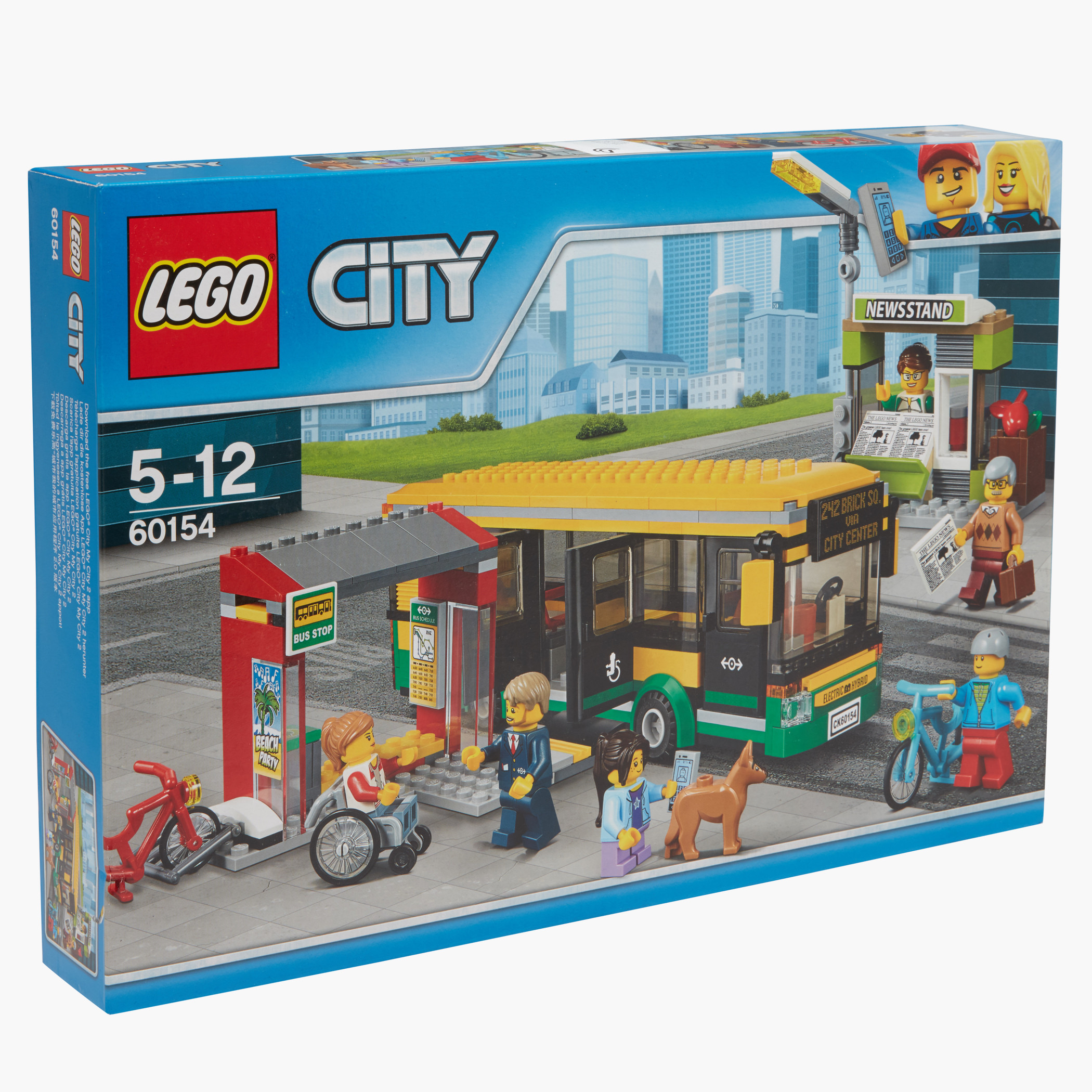 Lego city bus discount stop