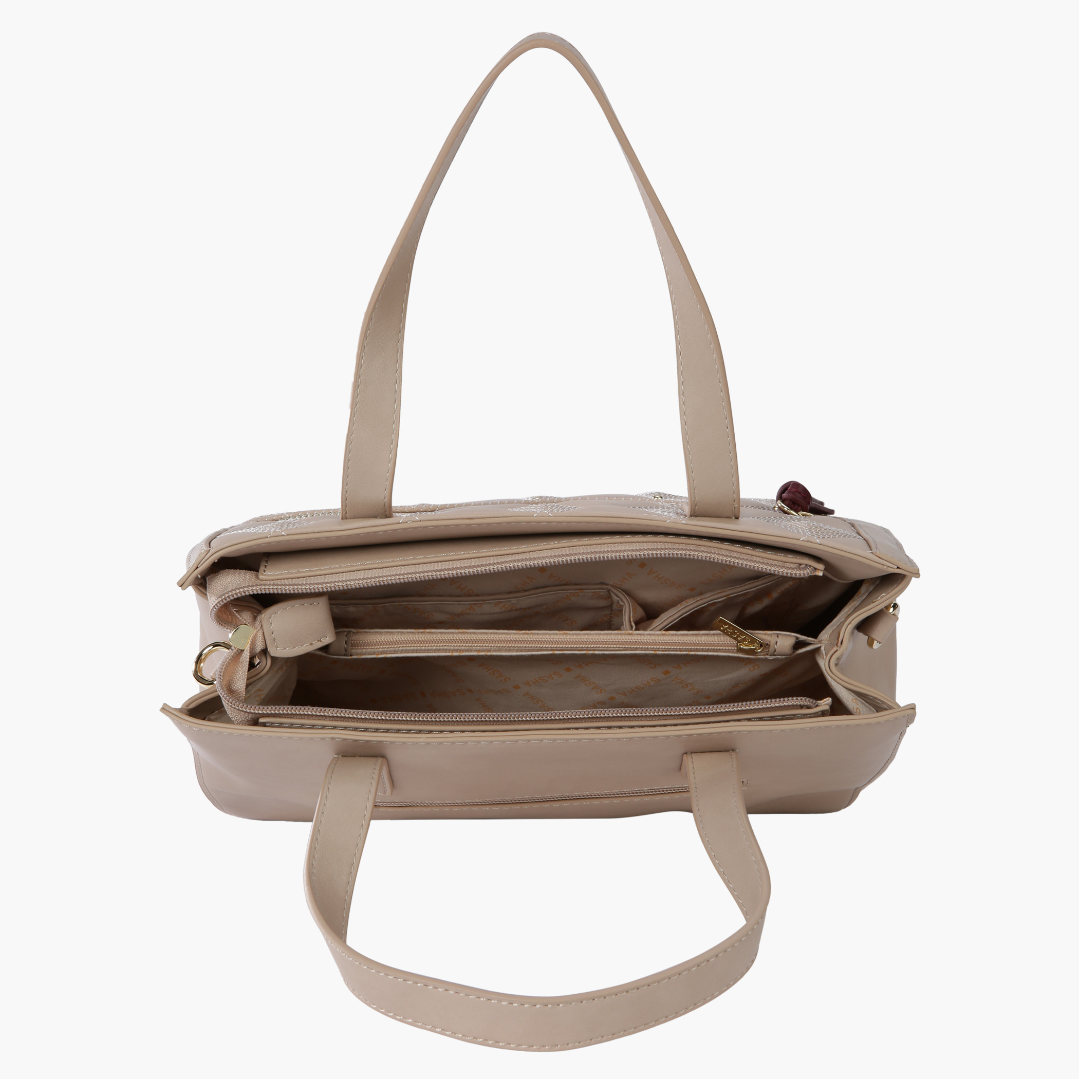 Buy Hidesign Sasha Tan Solid Medium Handbag For Women At Best Price @ Tata  CLiQ
