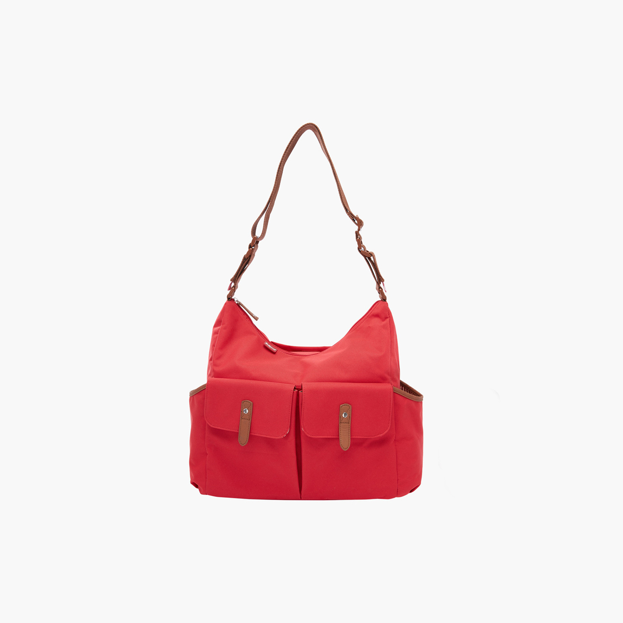 حقيبة مستلزمات الأطفال مع حقيبة صغيرة للزجاجات ومفرش تغيير من بيبي مل-baby-gear-diaperbags-image-1