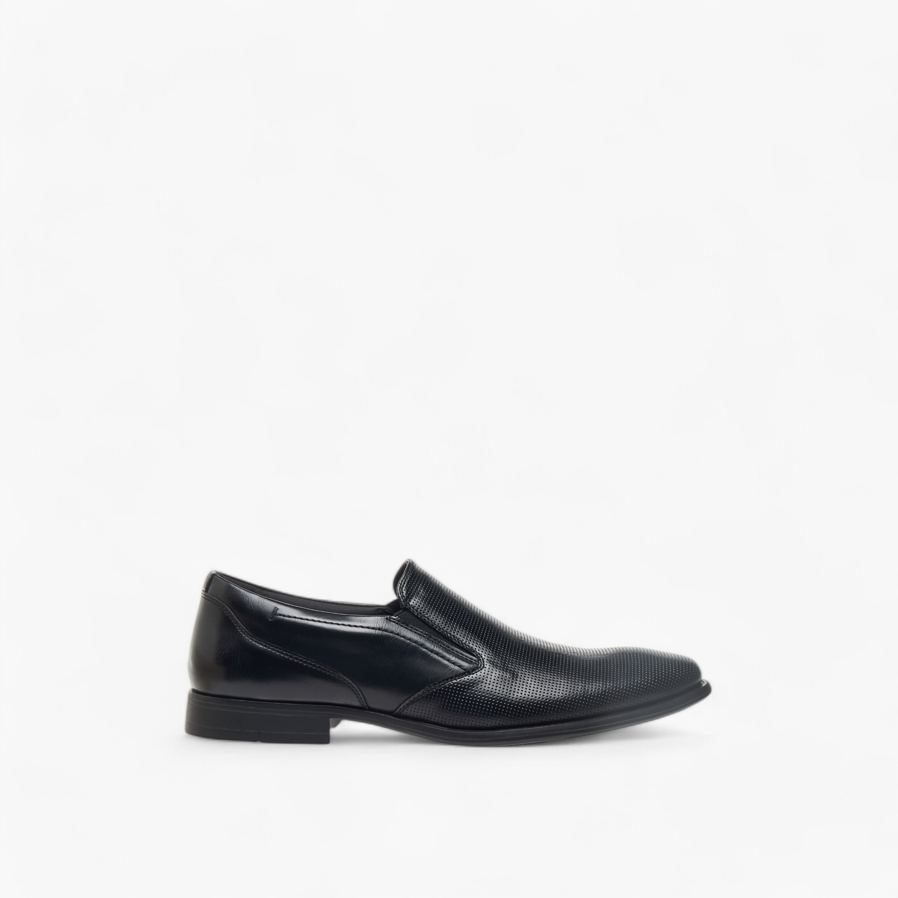 LBL by Shoexpress Textured Slip-On Loafers-men-shoes-formalshoes-image-3