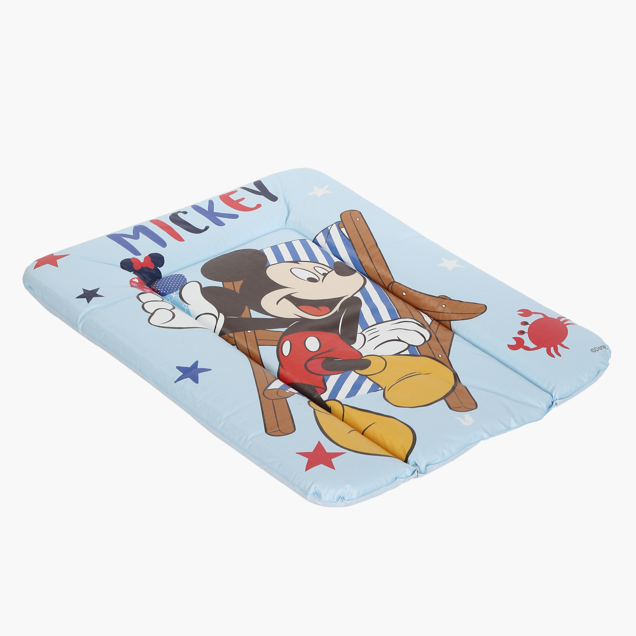 مفرش تغيير الحفاضات مزين بطبعات ميكي ماوس-baby-diapering-changingmats-image-1