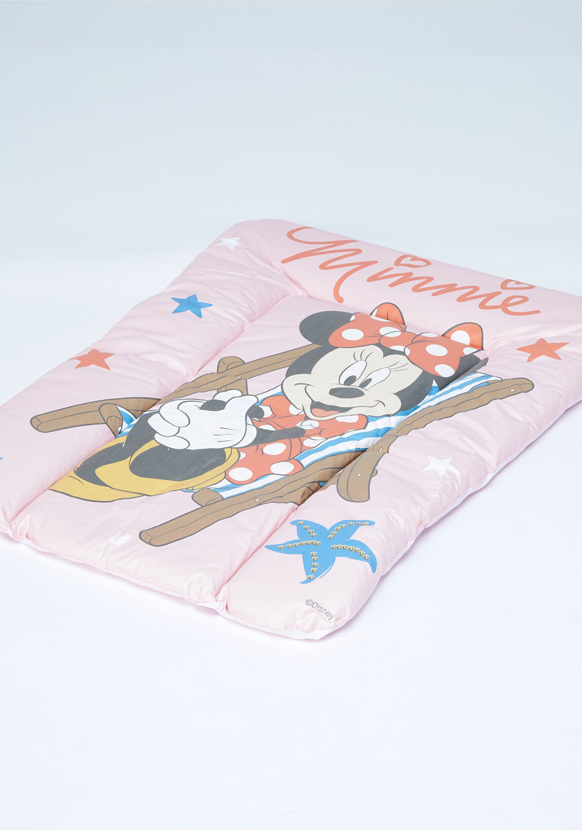 Minnie Mouse Printed Padded Changing Mat-Changing Mats and Covers-image-0