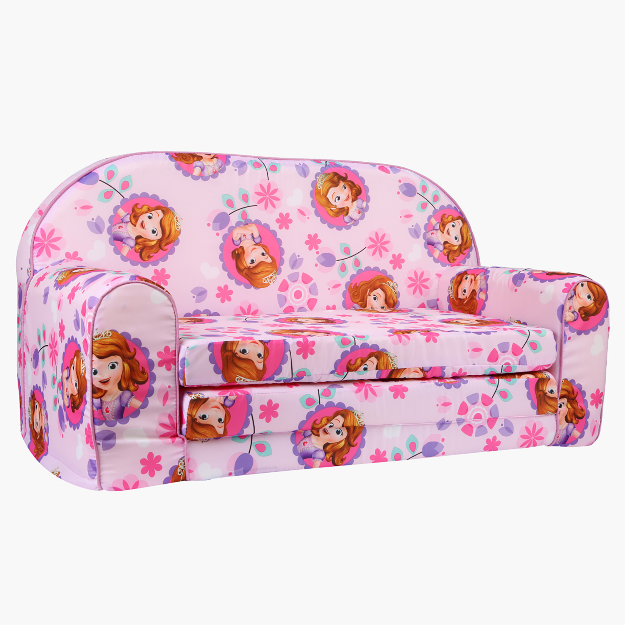Sofia the Princess Printed 2-Seater Sofa-baby-nursery-furniture-chairsandtables-image-1