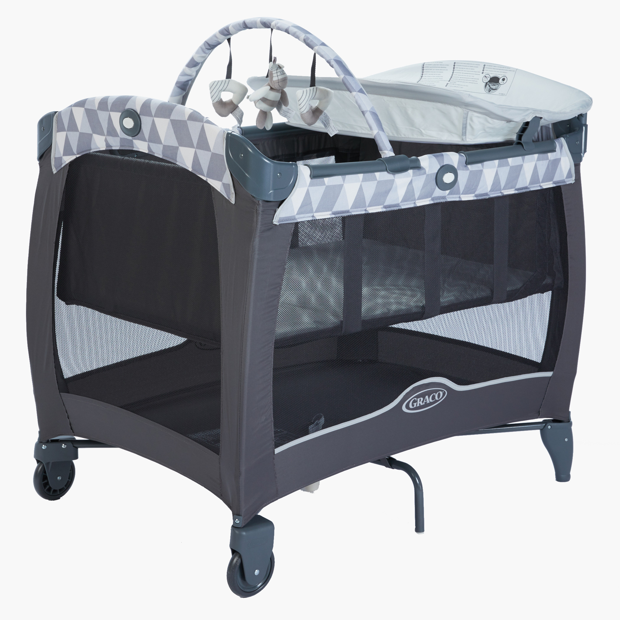 Fold up travel cot best sale