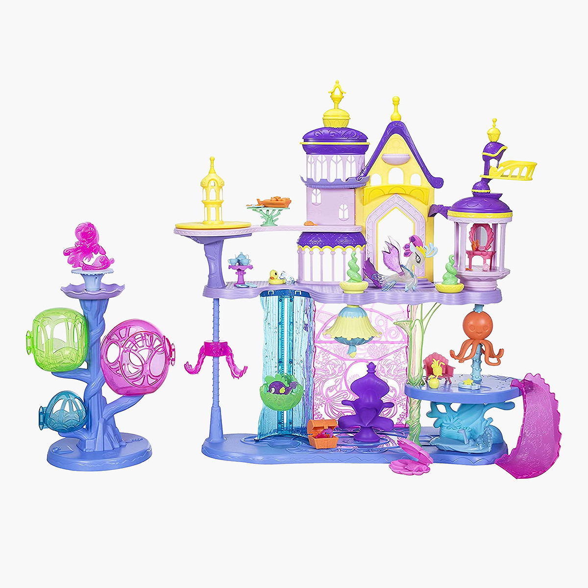 My little pony canterlot and seaquestria castle playset on sale