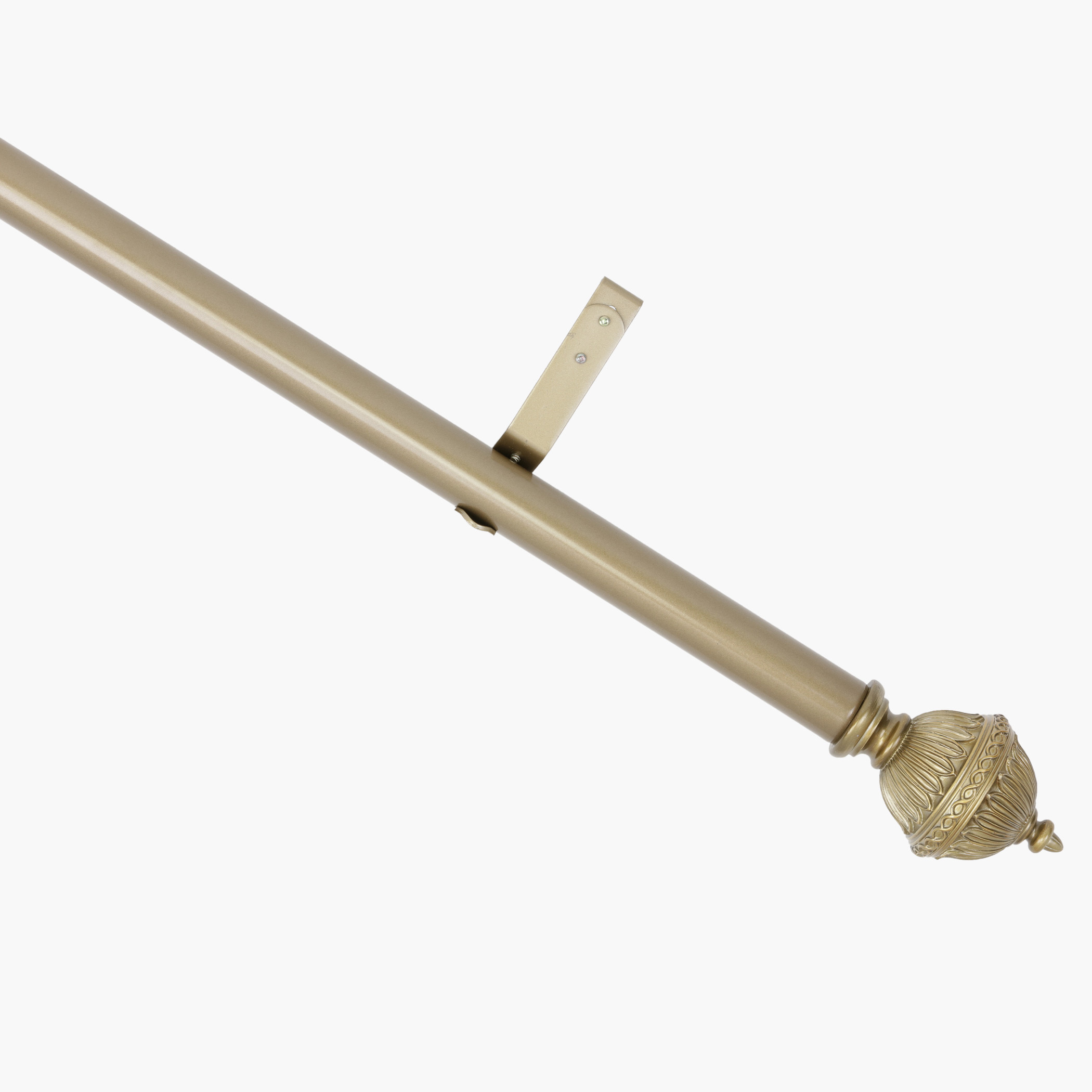 قضيب ستائر مزدوج من إيليت دارت - 132-365 سم-household-bathandlaundry-shower-showercurtainrods-image-1