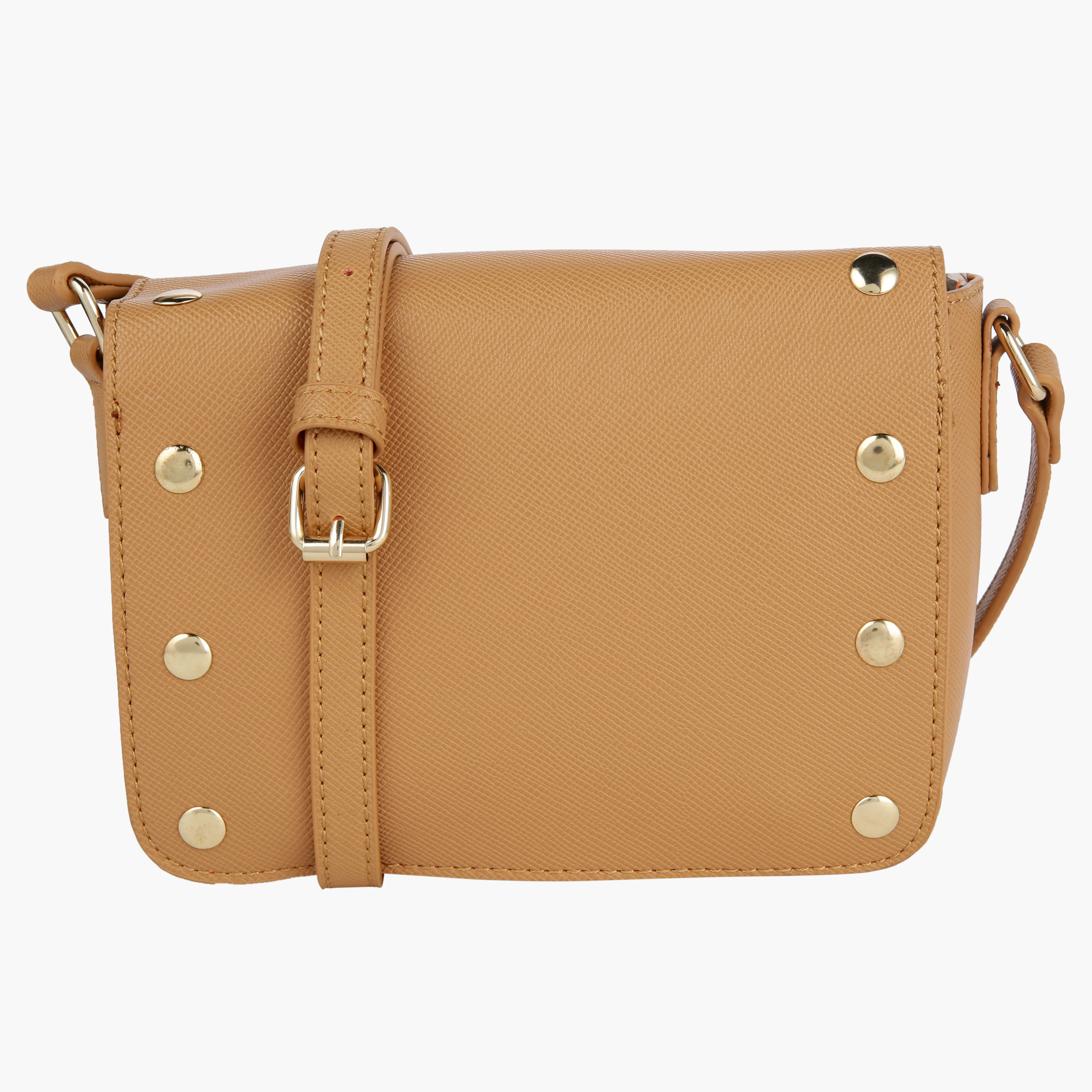Sasha Textured Satchel Bag with Magnetic Snap Closure-women-bagsandwallets-handbags-image-1